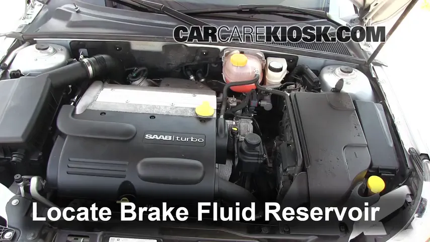 2010 Saab 9-3 2.0T 2.0L 4 Cyl. Turbo Sedan Brake Fluid